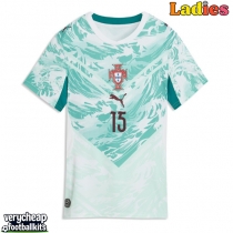 Portugal Joao Neves #15 Replica Away Shirt Ladies World Cup 2026 Short Sleeve